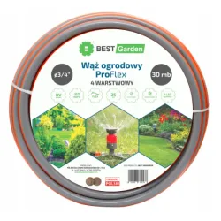 WĄŻ OGRODOWY 3/4” 30m PRO FLEX BEST GARDEN