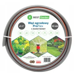 WĄŻ OGRODOWY 1/2” 50m PRO FLEX BEST GARDEN