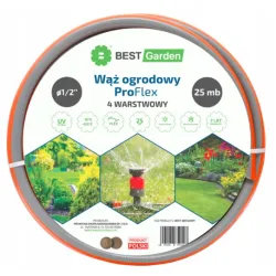 WĄŻ OGRODOWY 1/2” 25m PRO FLEX BEST GARDEN